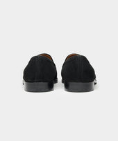 Todd Snyder x Alden Suede Blackout Tassel Loafer