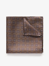 Brown Pocket Square