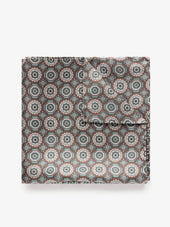 Brown & Green Pocket Square