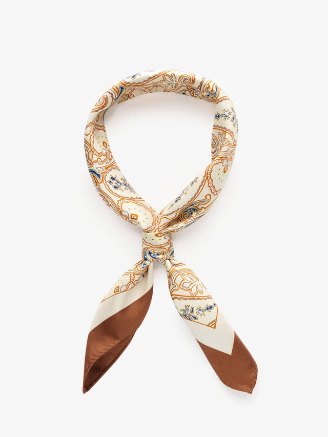 Beige Bandana Paisley