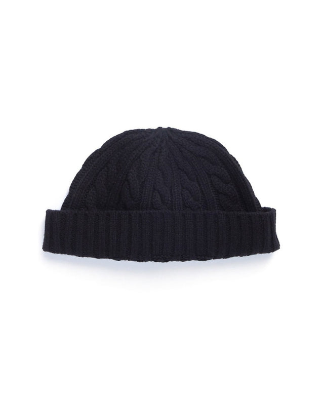 FISHERMAN WATCH CAP / BLACK