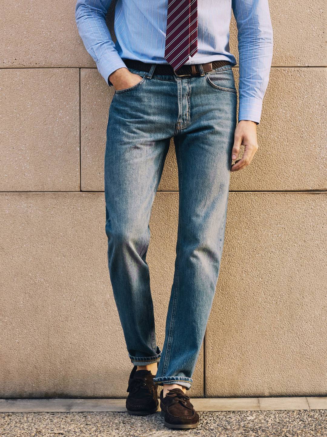 Mid Blue Jeans