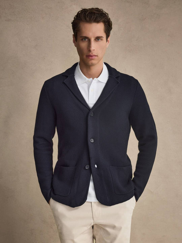 Navy Blue Cardigan
