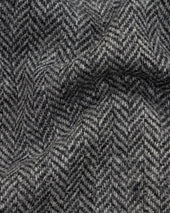 Sport Jacket Grey Herringbone Wool