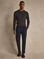 Pleated Trousers Relaxed Fit