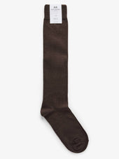 Dark Brown Long Socks