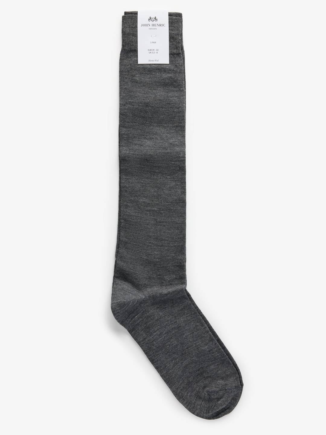 Dark Grey Knee High Socks