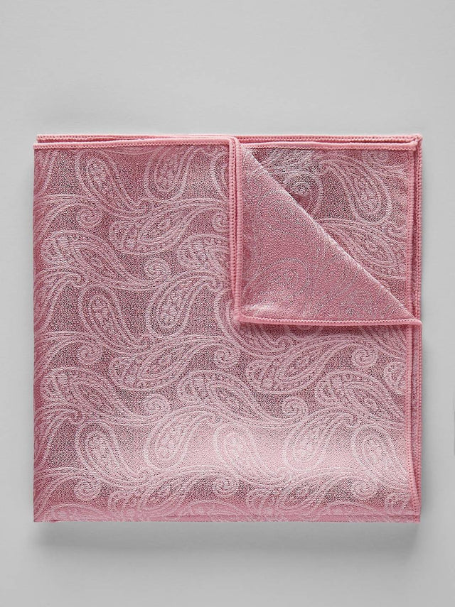 Pink Handkerchief Paisley