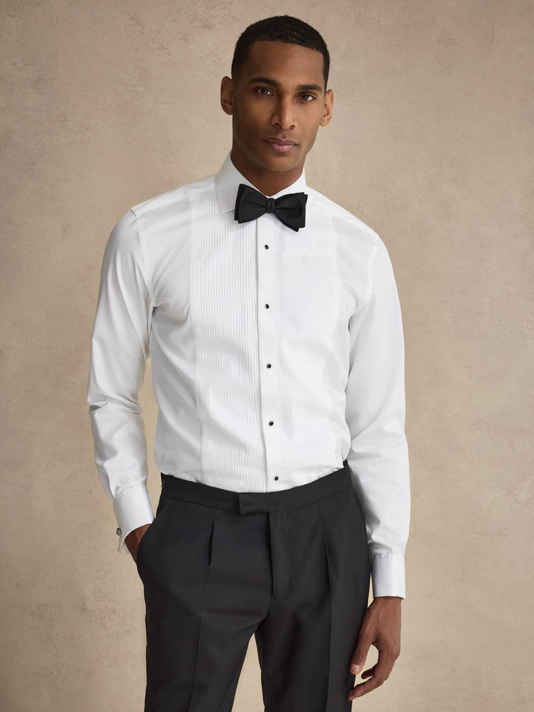 White Tuxedo Shirt