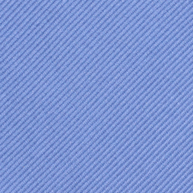 Plain Repp Bespoke Silk Tie - Sky Blue