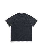 Naval Embroidery T Shirts Washed