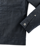 Tin Cloth Short Lined Cruiser Jacket - Service Blue