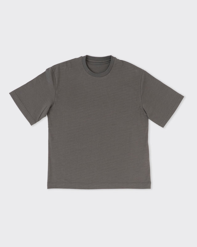 36G High Twist SS Tee, Charcoal