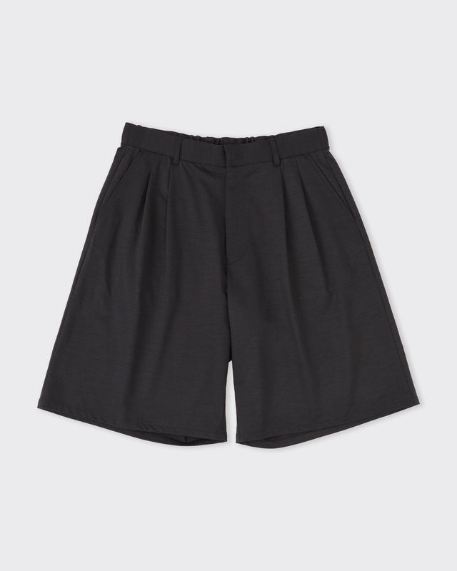 36G Wool Shorts, Brown