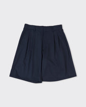 36G Wool Shorts, Navy