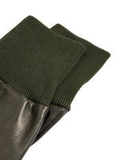 Men S Heritage Water Resistant Silk Lined Right Hand Leather Shooting Gloves