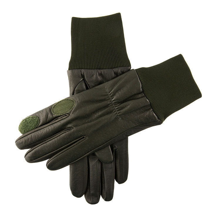 Men S Heritage Water Resistant Fleece Lined Left Hand Leather Shooting Gloves