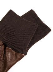 Men S Heritage Water Resistant Fleece Lined Left Hand Leather Shooting Gloves
