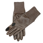 Men S Heritage Water Resistant Silk Lined Right Hand Leather Shooting Gloves With Cashmere Cuffs