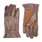 Men's Water-Resistant Nomex-Lined Leather Shooting Gloves with Suede Palm