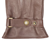 Men's Water-Resistant Nomex-Lined Leather Shooting Gloves with Suede Palm