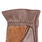 Men's Water-Resistant Nomex-Lined Leather Shooting Gloves with Suede Palm