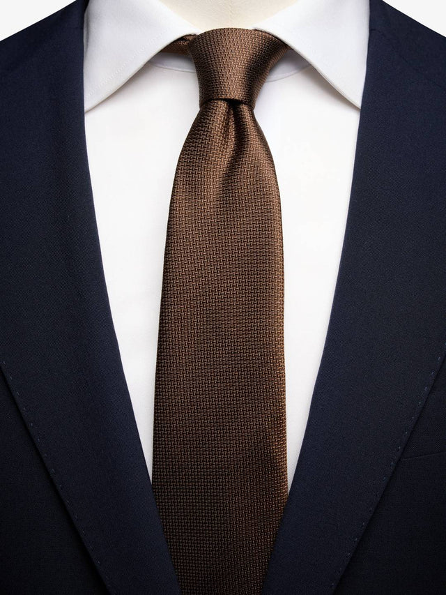 Brown Structure Tie