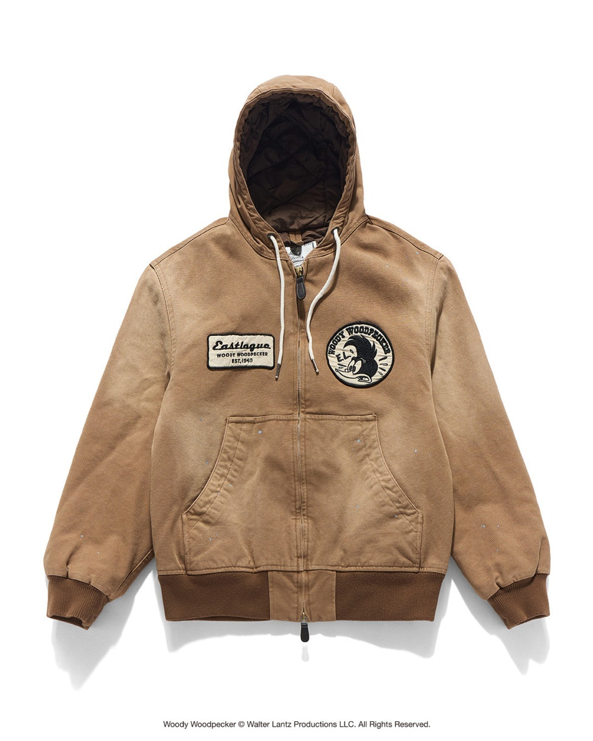 Vintage Woody Mechanic Jacket Vintage Beige