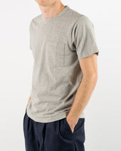 Heavy Duty Tee Single Pocket Heather
