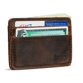 Front Pocket Leather ID Wallet