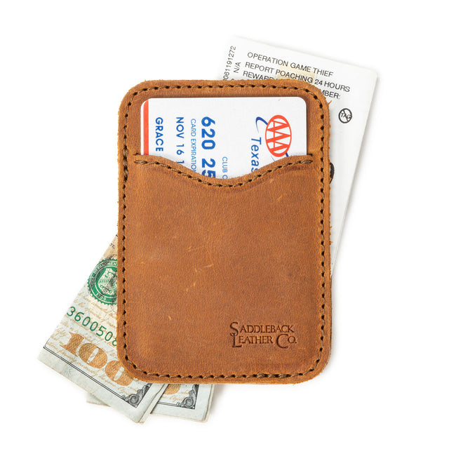 Slim Leather Card Wallet