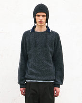 Shaggy Dog Crewneck Sweater Basalt