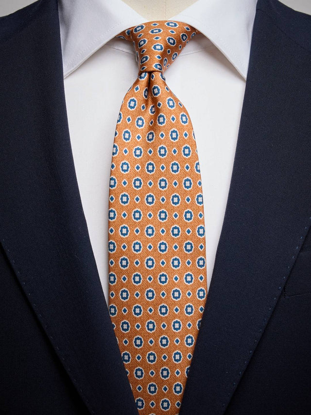 Terracotta Medallion Tie