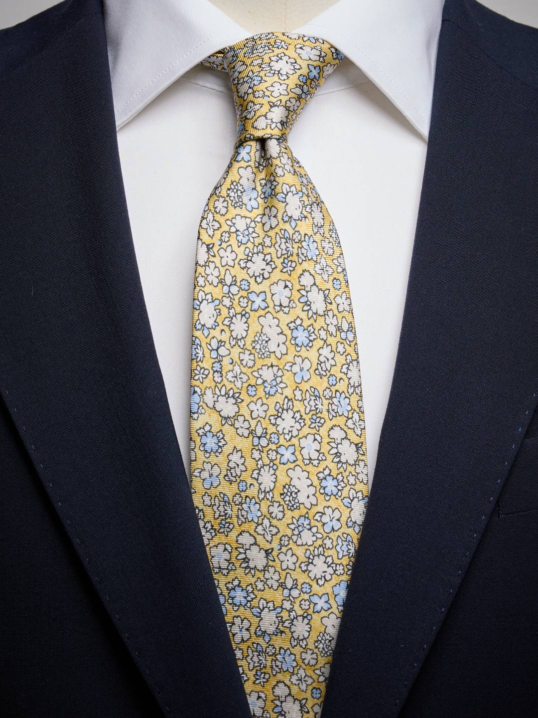 Yellow Floral Tie