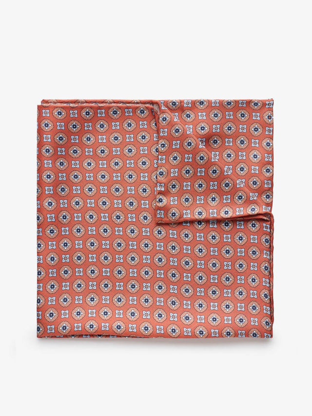 Terracotta Pattern Pocket Square