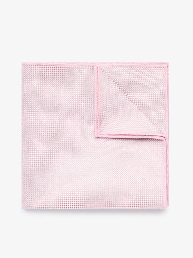 Dusty Pink Textured Pocket Square