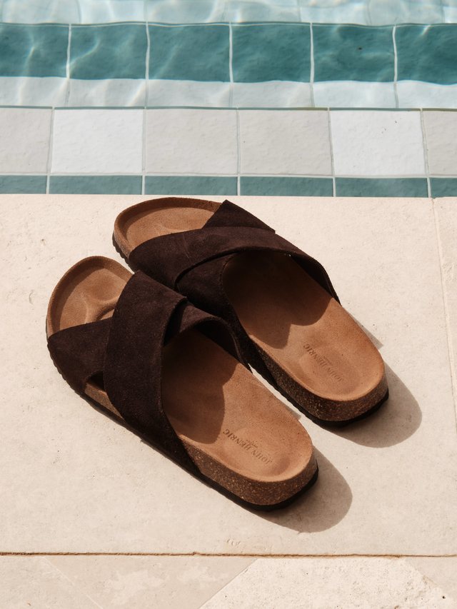 Dark Brown Sandals