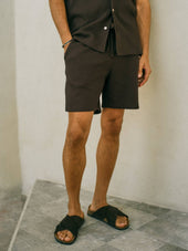Dark Brown Shorts