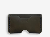 No. 397-GD Slim Card Case Bears, Olive