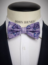 Purple Bow Tie Floral