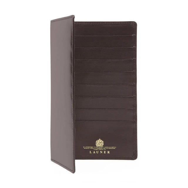 Breast pocket credit card wallet – Cuban Brown