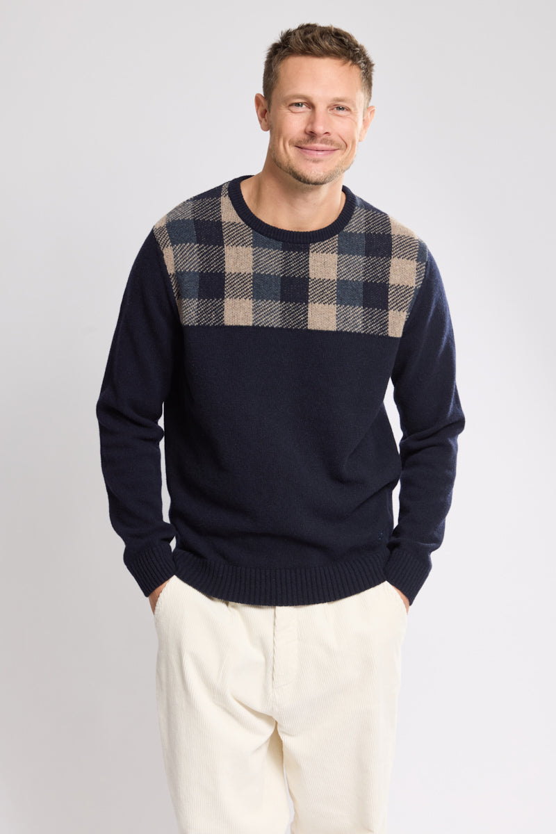 Pull jacquard Deauville - laine