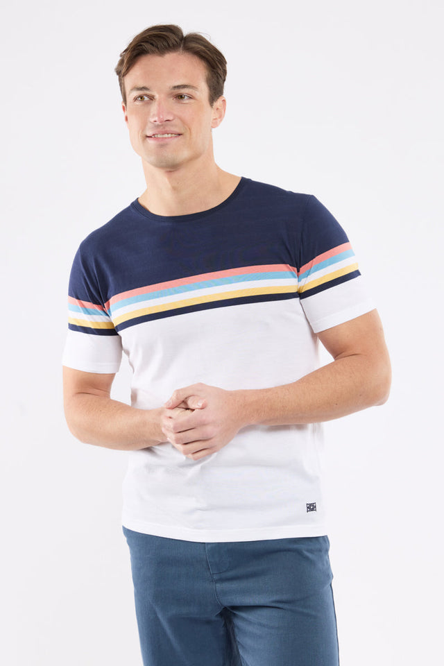 T-shirt rayé - coton