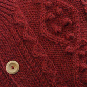 39p Aran Waistcoat 100 Pure New Wool
