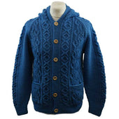 3a Hooded Lumber Cardigan