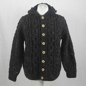 3a Hooded Lumber Cardigan 100 Kilcarra Tweed