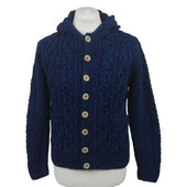 3a Hooded Lumber Cardigan 100 Cotton
