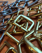 No. 640 Founders Buckle Belt, Hickory
