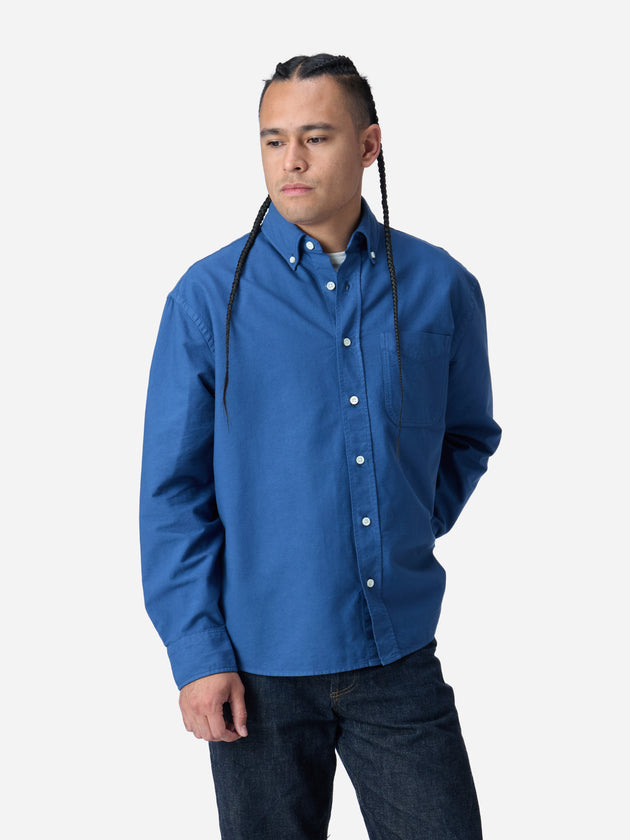 Big Oxford - Azure | 3sixteen
