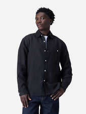 Club Collar Shirt Hemp 3sixteen